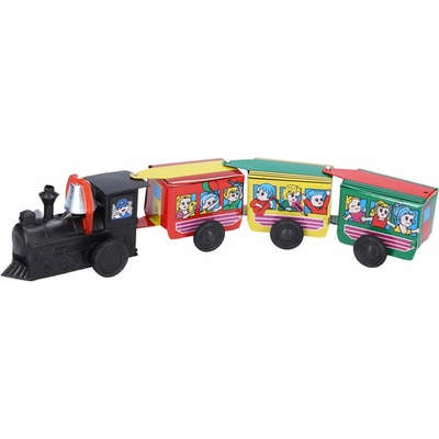 Wiky Vehicles Vlak kovový naťahovací 28 cm