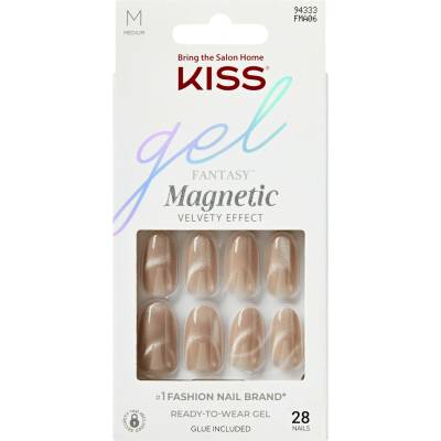 KISS Gélové nechty Gél Fantasy Magnetic Dráma 28 ks