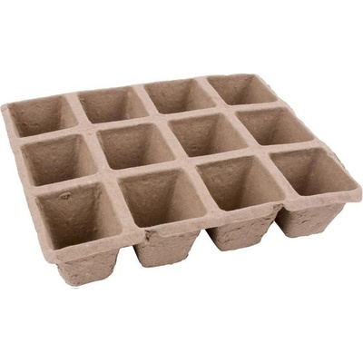 Sadbovač P1002 papierový 12 priesad 21x17x4,5cm 1bal. 2 ks 255476