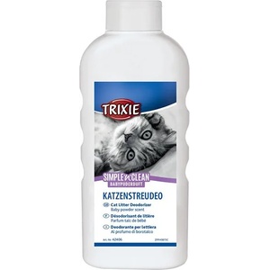TRIXIE Дезодориращ препарат за тоалетни Baby Powder 750 г