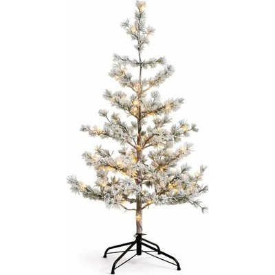SIRIUS LED svetelný stromček Alfi, 120 cm, zasnežený