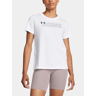 Under armour Dámske Tričko s krátkym rukávom UA W BL PACK SS 1386847 100 Biely