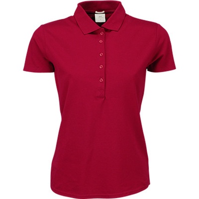 Polokošile dámská Tee Jays Luxury Stretch červená