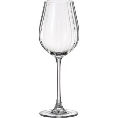Crystal Bohemia COLUMBA OPTIC poháre na biele víno 6 x 400 ml
