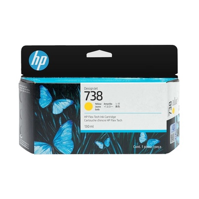 HP 738 Yellow (498N7A)