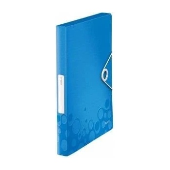 Leitz Briefcase with rubber band PP Leitz WOW, 30 mm, blue