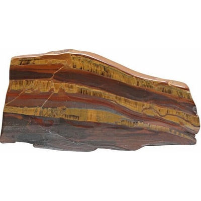 Nefertitis Tygří oko leštěný plátek 1 NF63961 - cca 12 x 7,3 cm, 177 g