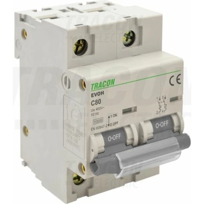 Tracon 2P C80A 10kA EVOH280