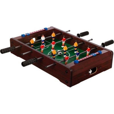 GamesPlanet Mini stolný futbal 51 x 31 x 8 cm tmavý M40693