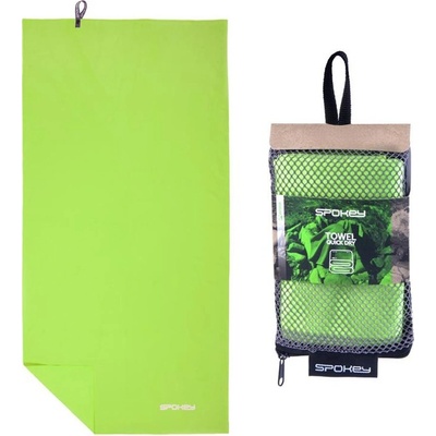 Spokey SIROCCO M Rychleschnoucí ručník 40 x 80 cm zelený s odnímatelnou sponou K839556 – Zbozi.Blesk.cz