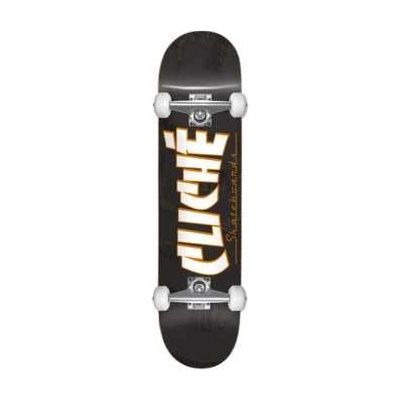 CLICHÉ Скейтборд cliche 8 banco fp (светлосив)