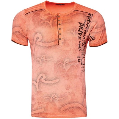 Rusty Neal tričko 15246 oranžová