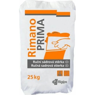 Rigips Rimano Prima 3-6mm 25kg - ručná sadrová stierka