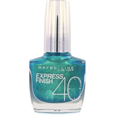 Maybelline Express Finish 40 Seconds лак за нокти № 865 тюркоазено зелен 10 мл
