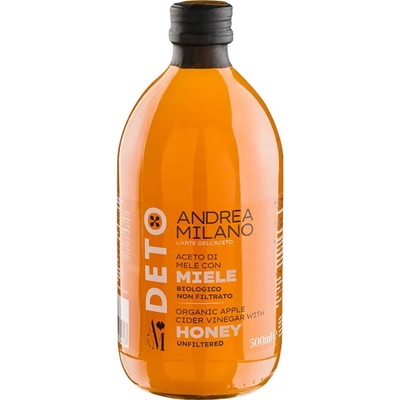 ANDREA MILANO Jablčný ocot s medom BIO 500 ml