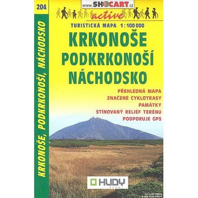 Krkonoše Podkrkonoší Náchodsko 1:100 000