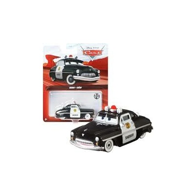 Mattel Disney Cars Šerif Sheriff HBK68 Kovové autíčko 1:55 Die cast