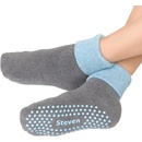 Safety line Detské protišmykové ponožky lososová