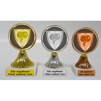 VIZINGR Stolní tenis trofeje 128-AFS024 128-AFS024/13 cm