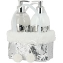 Vivian Gray Silver Christmas krémové mýdlo 250 ml + krém na ruce 250 ml dárková sada