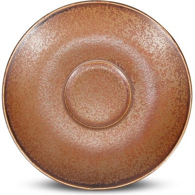BonBistro Кафява порцеланова чинийка ø 14 cm Ovio - BonBistro (740310)