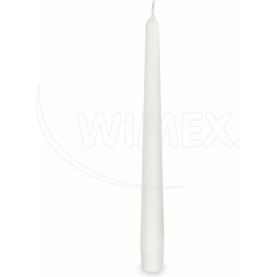 Wimex WIMEX s. r. o. Конична бяла свещ Ø23 x 245 мм [10 бр. ]