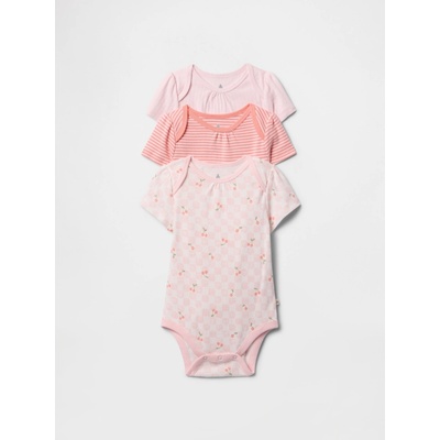 GAP Baby body 3ks Ružová