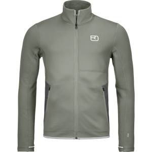 Ortovox Мъжко вълнено яке Ortovox Fleece Jacket Merino jacket - Green Sage (005-3616-1611)