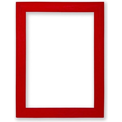 Fotorámeček RIO Rozměr: 60 x 80 cm, Barva: Červená, Typ zasklení: Plexi