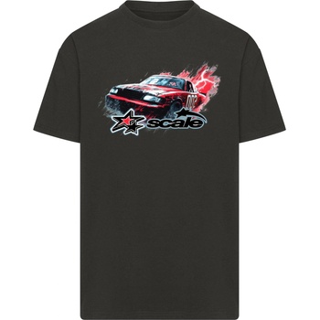 Mister Tee Тениска Motorscale Heavy Oversize Tee black XXLUB-MT3975-00007 - Тъмносив, размер S