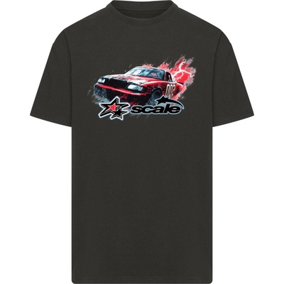 Mister Tee Тениска Motorscale Heavy Oversize Tee black XXLUB-MT3975-00007 - Тъмносив, размер S