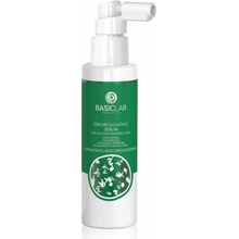 BasicLab Dermocosmetics Trichologis normalizačné tonikum pre redukciu kožného mazu pre mastnú pokožku hlavy 100 ml