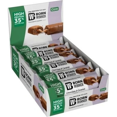 Born Winner Core Шоколад с карамел 12 x 57гр