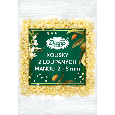 Diana Company Kúsky z lúpaných mandlí 2-5mm 100 g