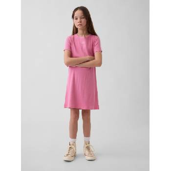 GAP Детска рокля с ребра и лого GAP GAP | Mnogotsveten | Момичешки | XS