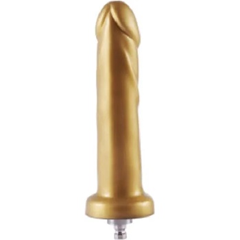 Image 1 of HiSmith HSA36 Golden Silicone Dildo 6.8" Gold