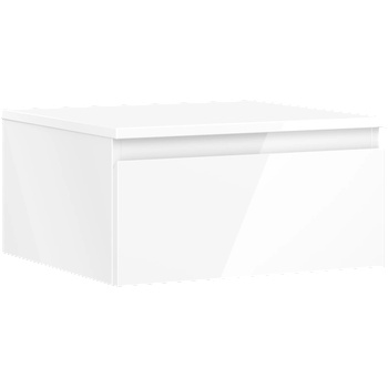 Mexen Orio шкаф за баня под умивалник 50 см с плот, 1 чекмедже, бял гланц - 91A10-05023-1-BFC00 (91A10-05023-1-BFC00)