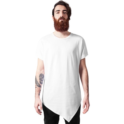 Urban Classics Асиметрична мъжка тениска Urban Classic в бялоUB-TB1227-00220 - Бял, размер XXL