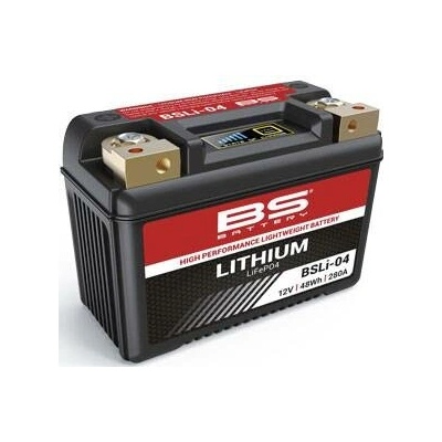 BS-Battery LIFEPO4 BSLI-04/06 280A 48WH 4AH