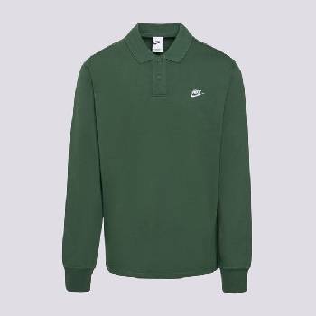 Nike Тениска Тип Поло M Nk Club Knit Ls Тениска Ти мъжки Дрехи Тениски FQ3417-323 Зелен M (FQ3417-323)