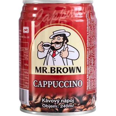 Mr.Brown cappuccino 6 x 240 ml