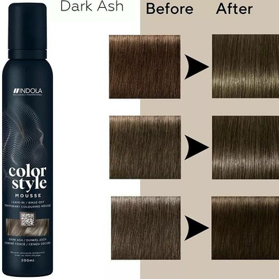 Indola Indola Color Style Mousse dark ash 200 ml