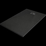 Mexen Hugo правоъгълна душ корито SMC 150 x 90 см, черна, черна капачка - 42709015-B (42709015-B)