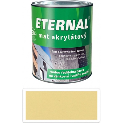 ETERNAL Mat akrylátový vodouriediteľná farba 0,7L Prírodné drevo 024