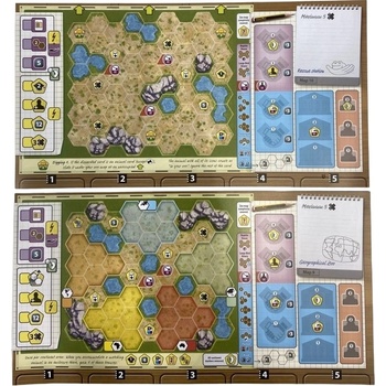 Capstone Games Допълнение за настолна игра Ark Nova: Zoo Map Pack 1 (BGBG0004350N)