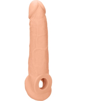 Image 1 of RealRock Skin Penis Sleeve 9" Flesh
