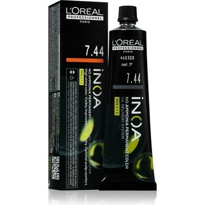 L’Oréal Professionnel Inoa permanentní barva 7.44 60 ml