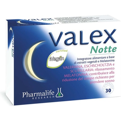 Билкова формула за сън с мелатонин 30 таблетки | Pharmalife Research (472776 (7120NA) PL)