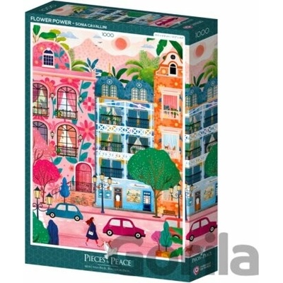 Pieces & Peace Flower Power 1000 dielov