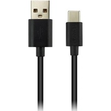 Canyon CNE-USBC2B USB-C / USB 2.0, 5V 1A, priemer 3.2mm, PVC, 1,8m, černý